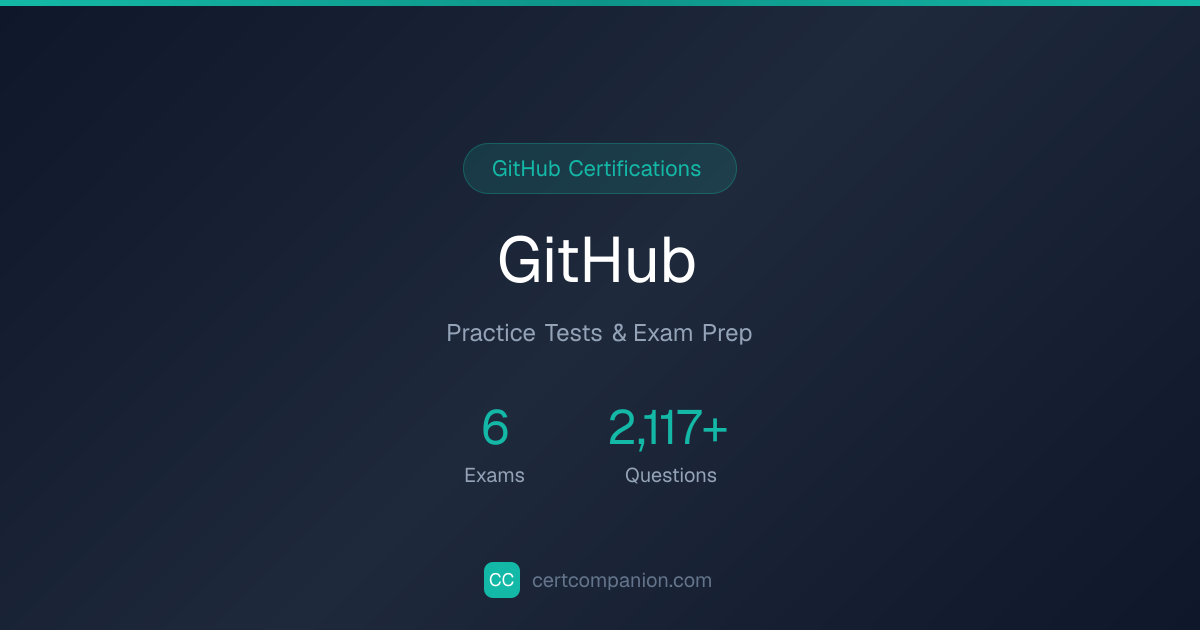 GitHub Foundations Practice Exam | CertCompanion