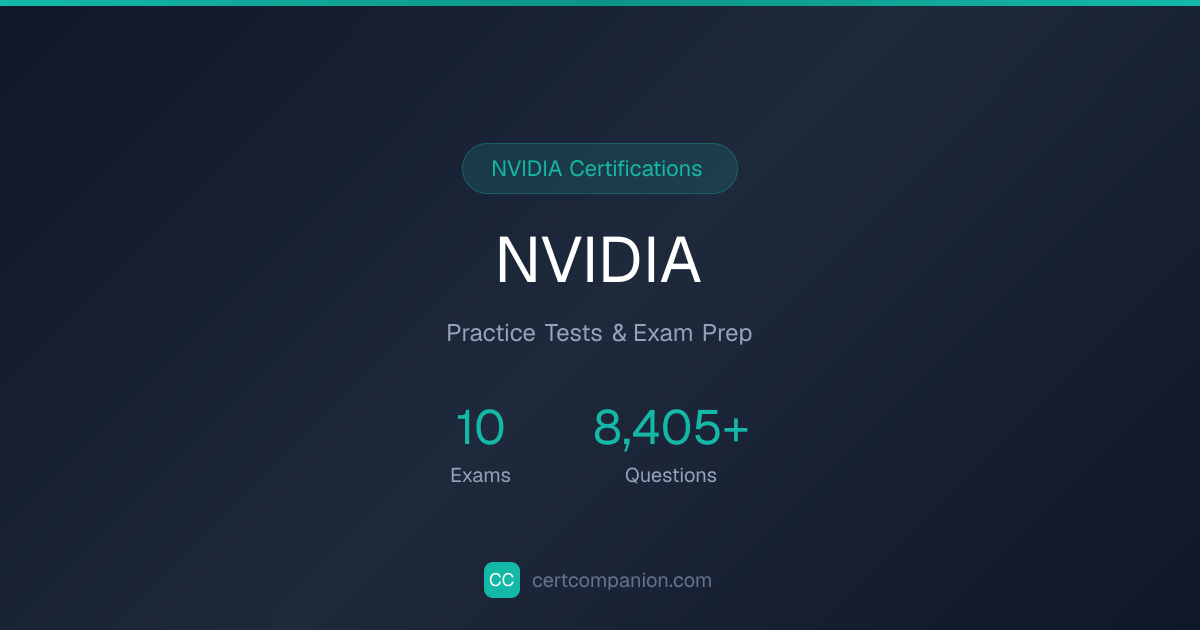 NVIDIA Certification Practice Tests | CertCompanion